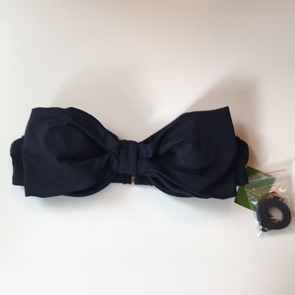 KATE SPADE BANDEAU BIKINI TOP GEORGICA BEACH M - NWT - Picture 5 of 7